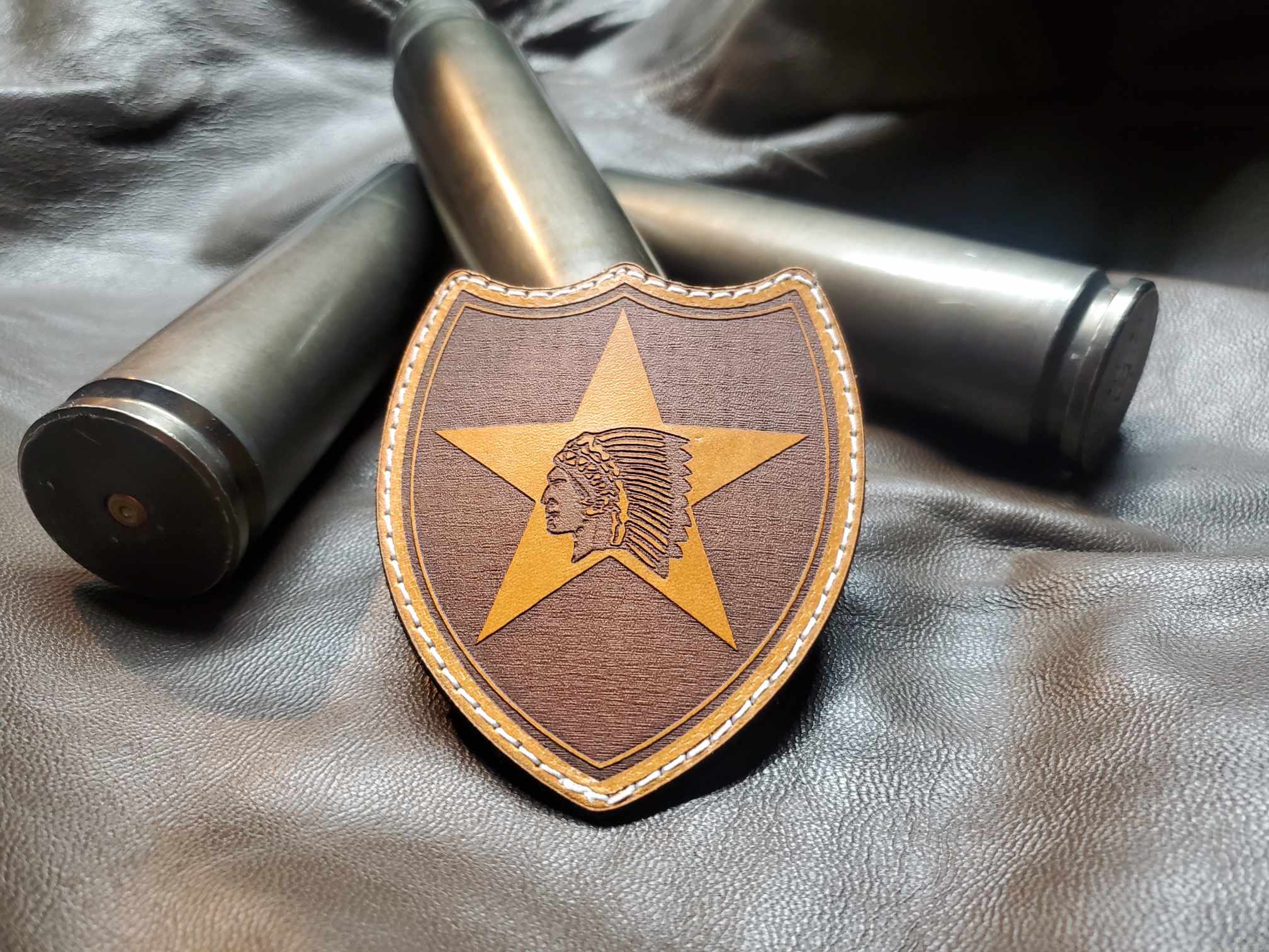 U.S. Army Leather Patches
