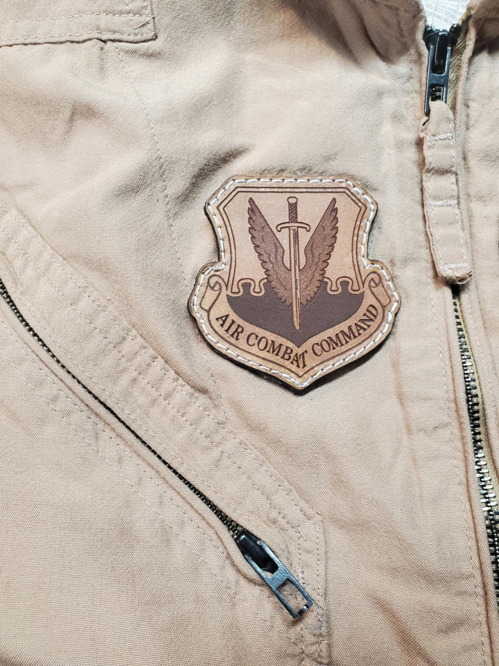 Air Combat Command - Handmade Leather Unit Patch