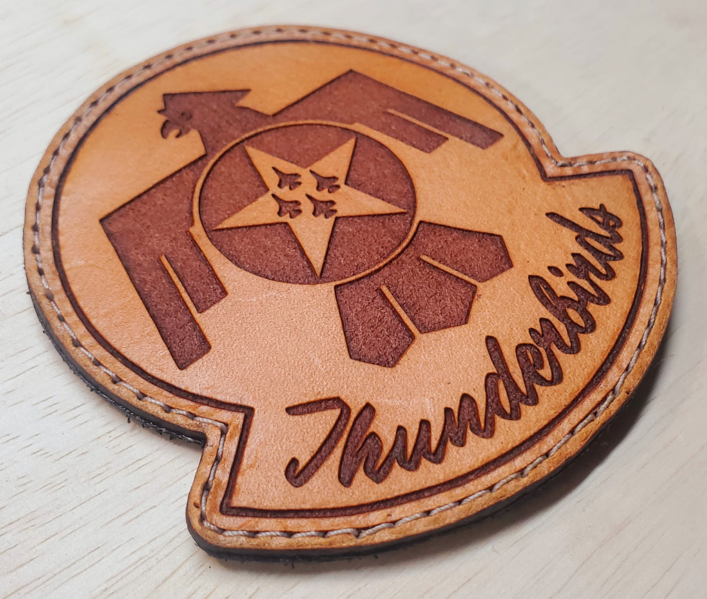 USAF Thunderbirds - Handmade Leather Morale Patch