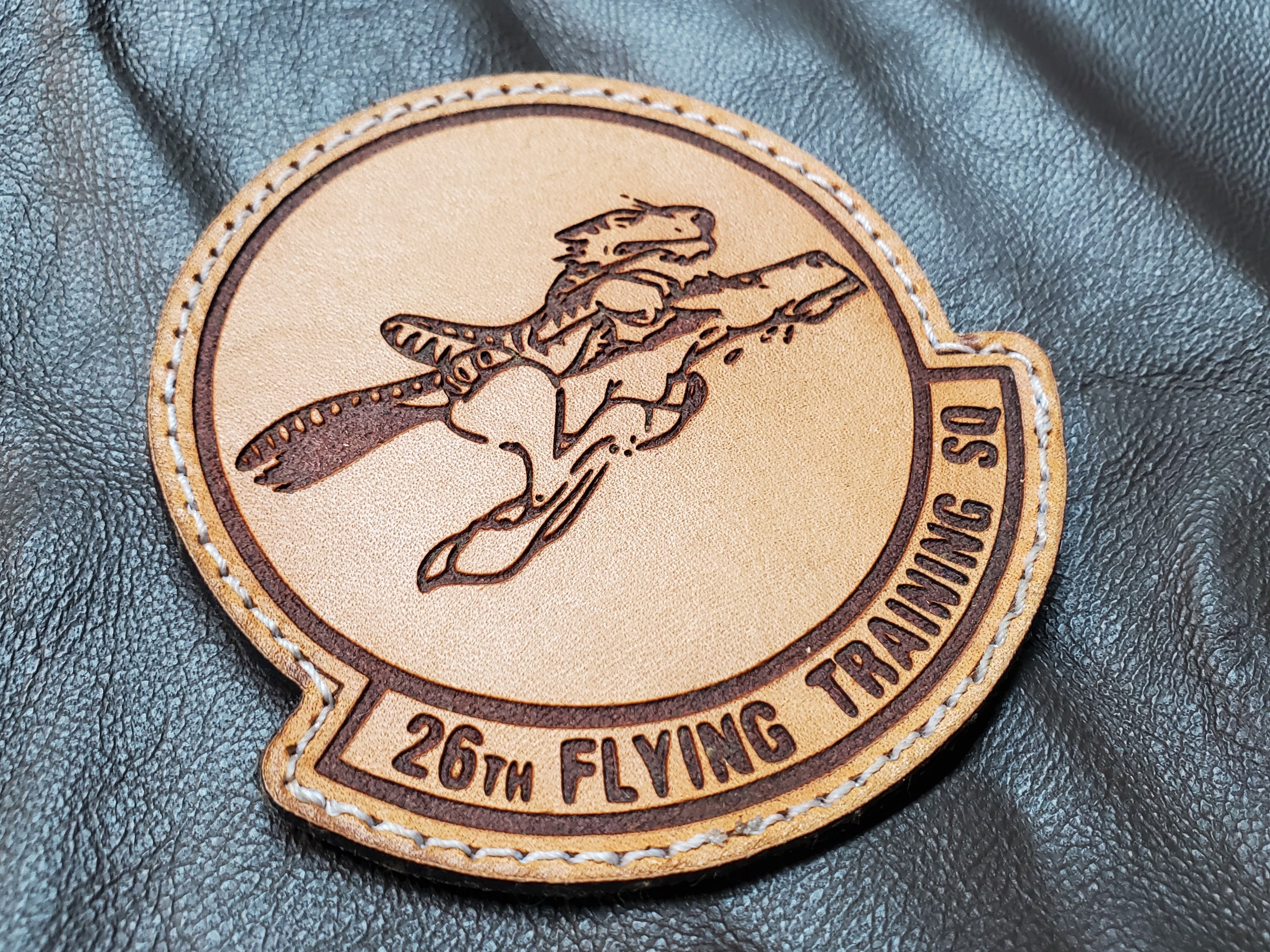 U.S. Air Force Leather Unit Patches – USAF – Handcrafted Military Patch