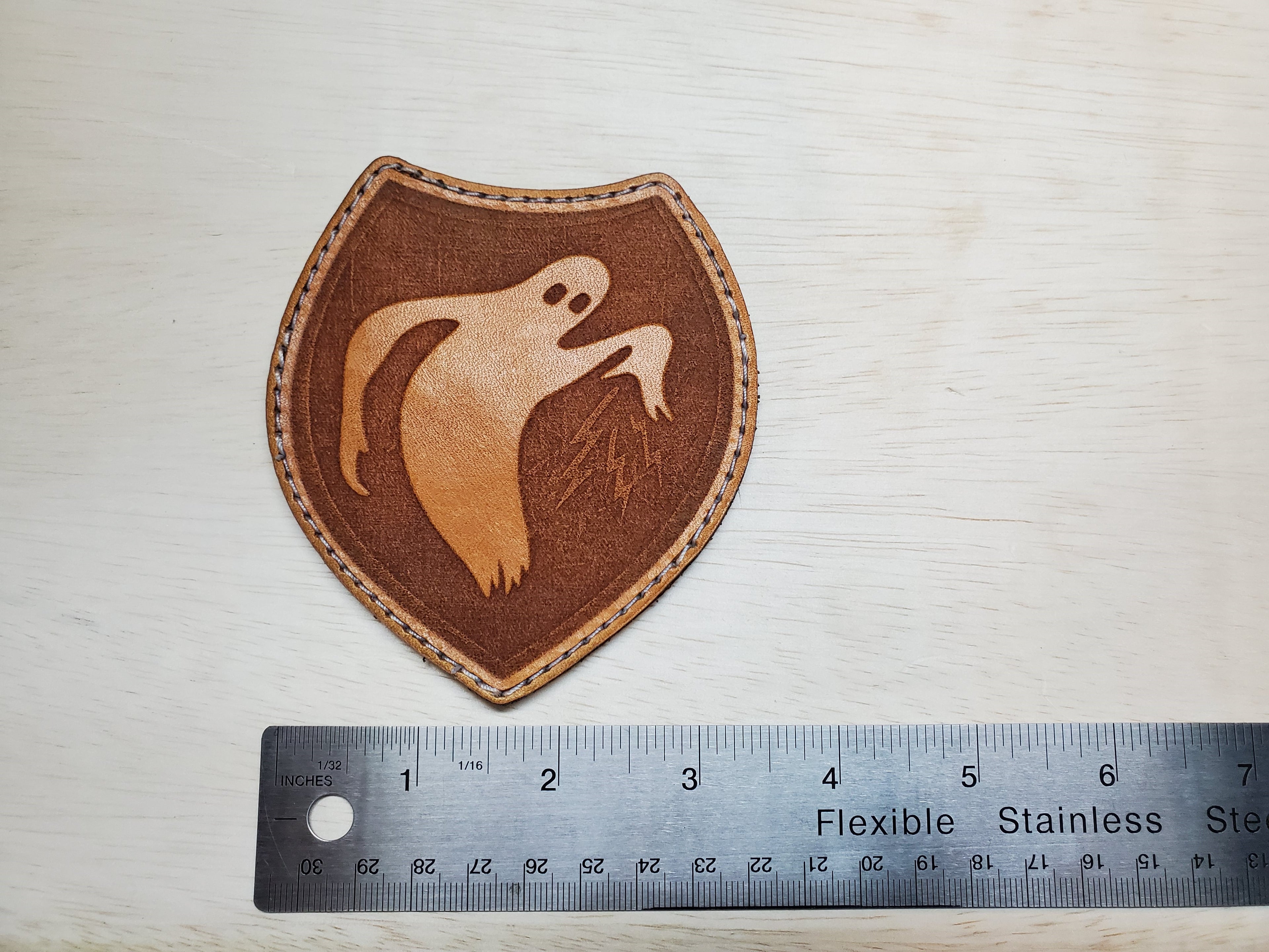23rd HQ Special Troops - Handmade Leather Unit Patch