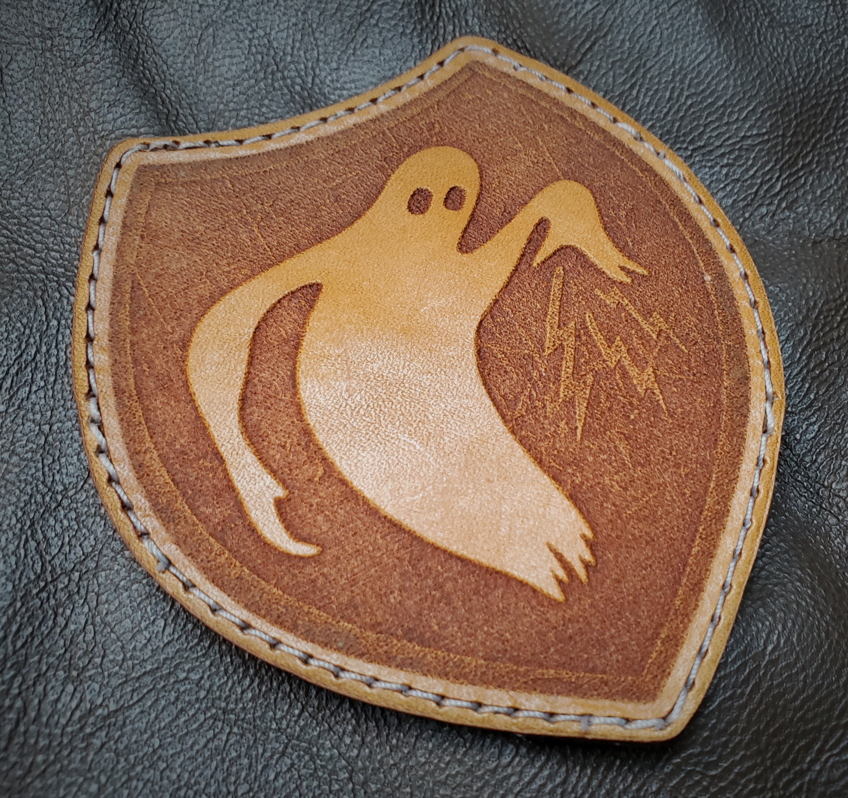 23rd HQ Special Troops - Handmade Leather Unit Patch