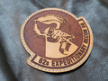 62nd Expeditionary Reconnaissance Squadron - Handmade Leather Unit Patch