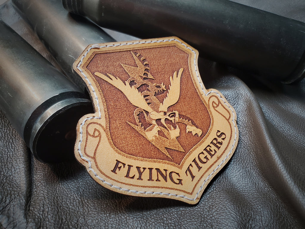 23rd Wing - Handmade Leather Unit Patch