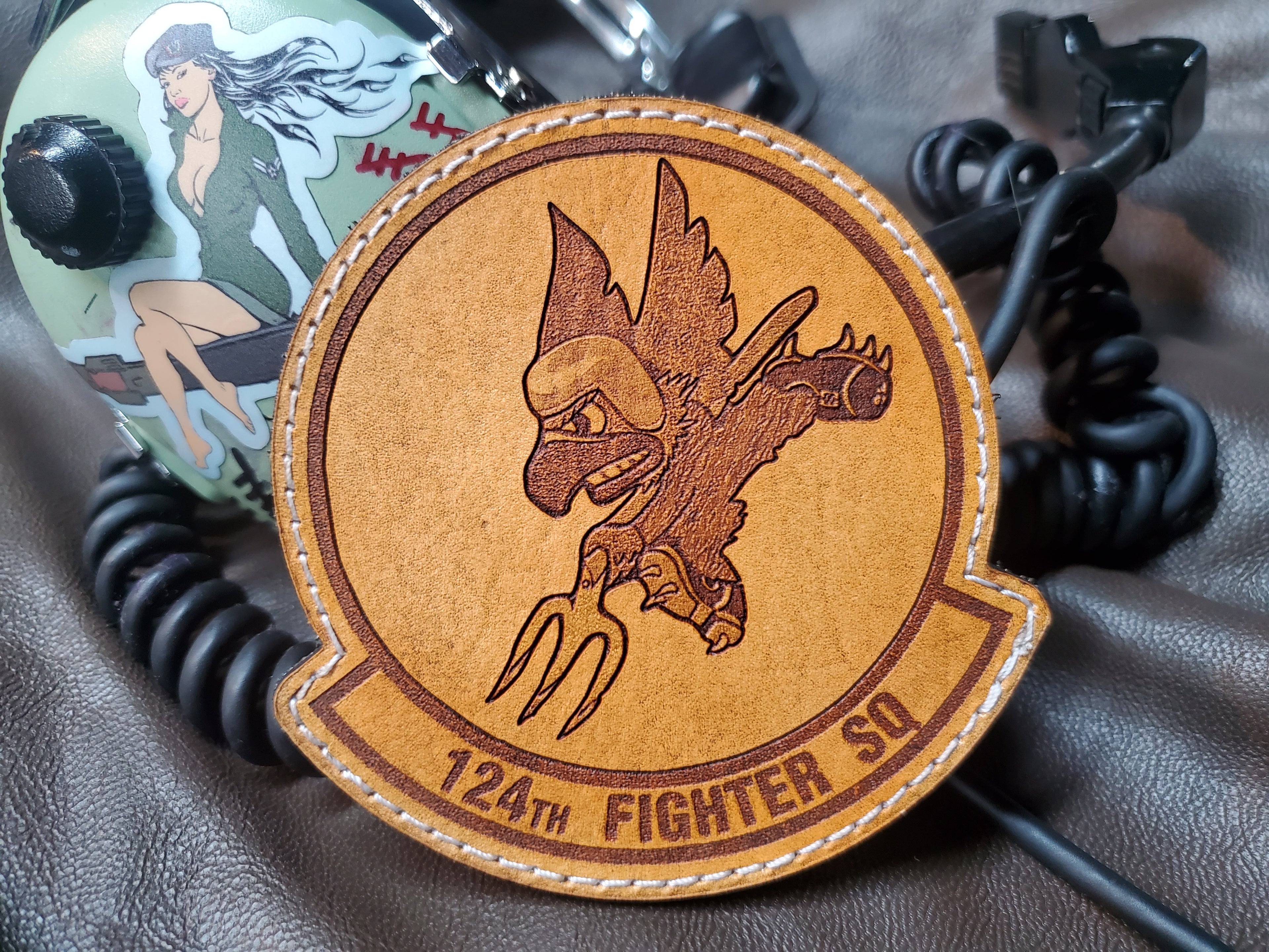 U.S. Air Force Leather Unit Patches – USAF – Handcrafted Military Patch