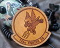 124th Fighter Squadron - Handmade Leather Unit Patch