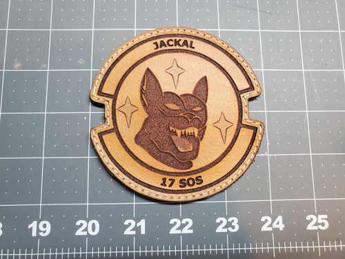 17th Special Operations Squadron - Handmade Leather Unit Patch