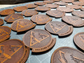 96th Bomb Squadron - Handmade Leather Unit Patch