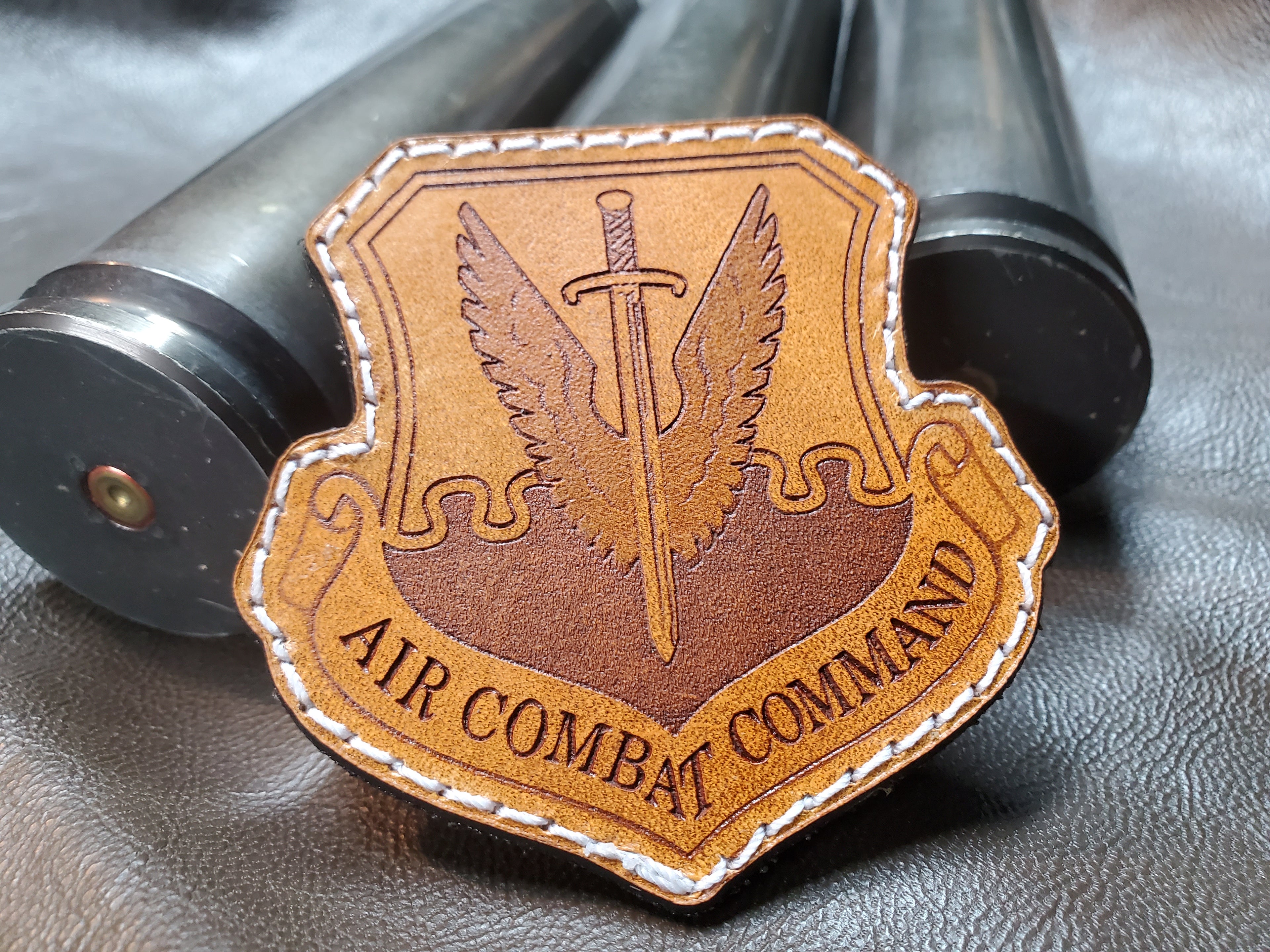 U.S. Air Force Leather Unit Patches – USAF – Handcrafted Military Patch