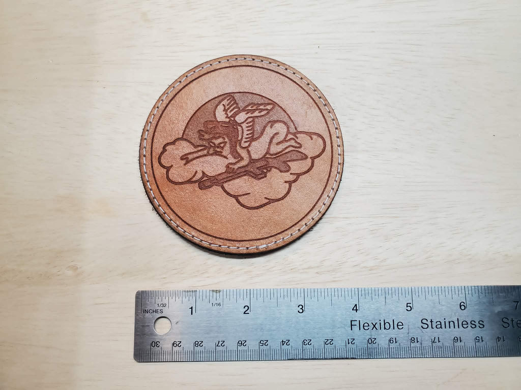 358th Fighter Squadron - Handmade Leather Heritage Patch
