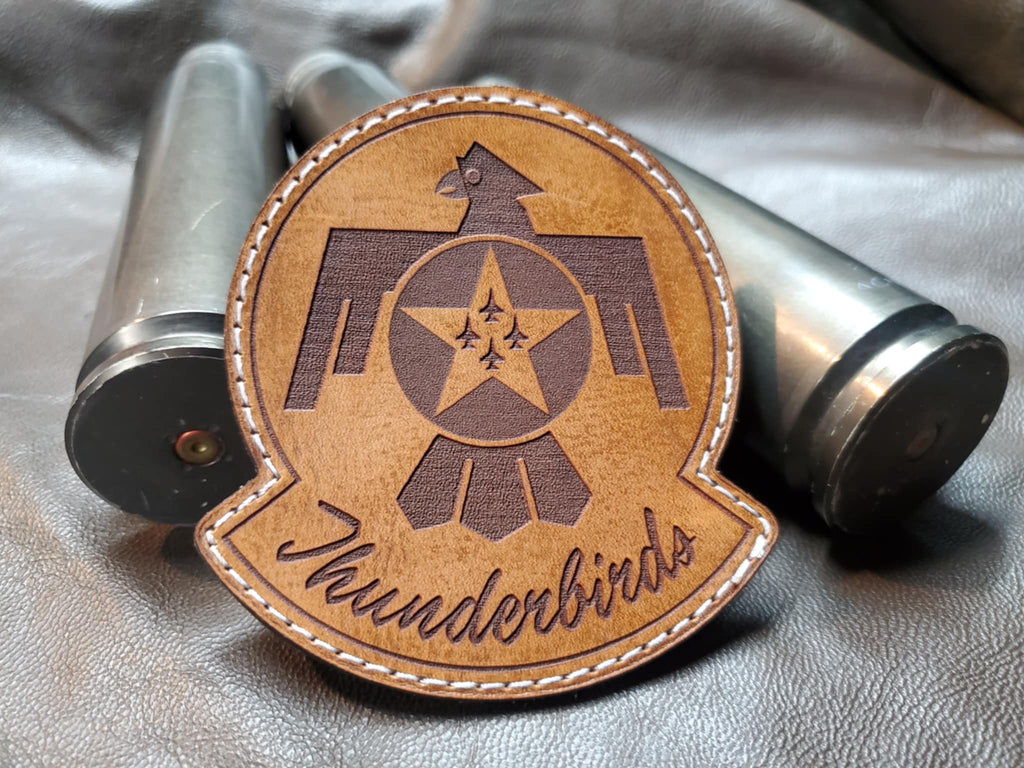USAF Thunderbirds - Handmade Leather Morale Patch