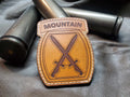 10th Mountain Division - Handmade Leather Unit Patch
