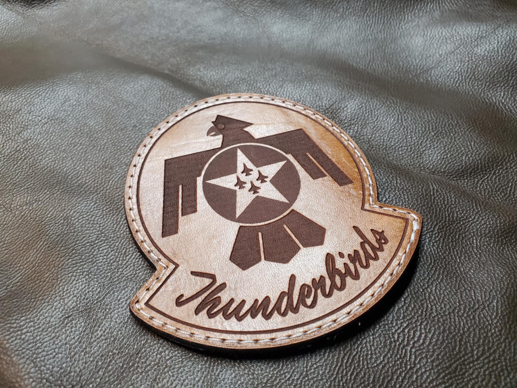 USAF Thunderbirds - Handmade Leather Morale Patch