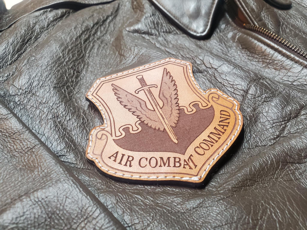 Air Combat Command - Handmade Leather Unit Patch