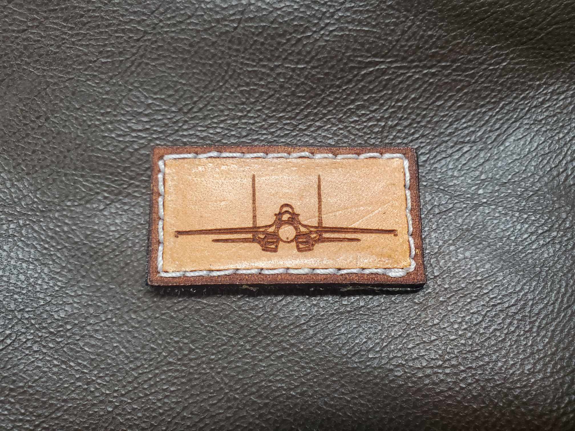 U.S. Air Force Leather Pen Tab Patch