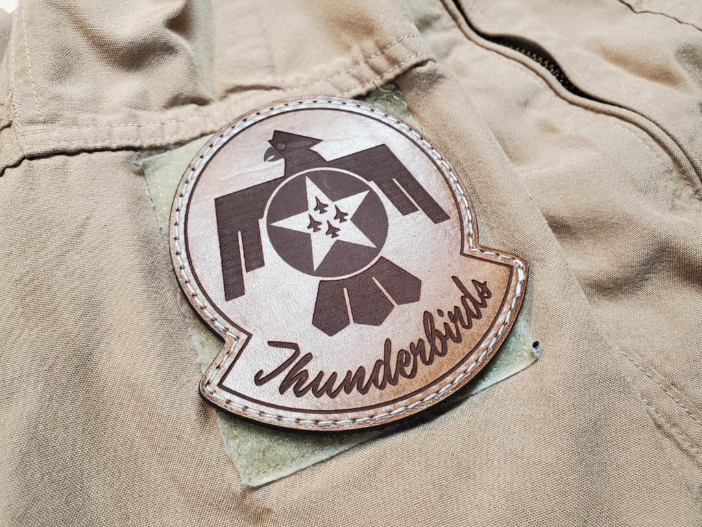 USAF Thunderbirds - Handmade Leather Morale Patch