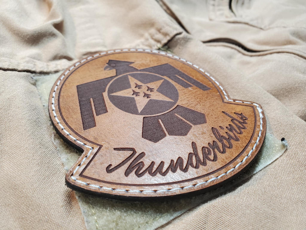 USAF Thunderbirds - Handmade Leather Morale Patch