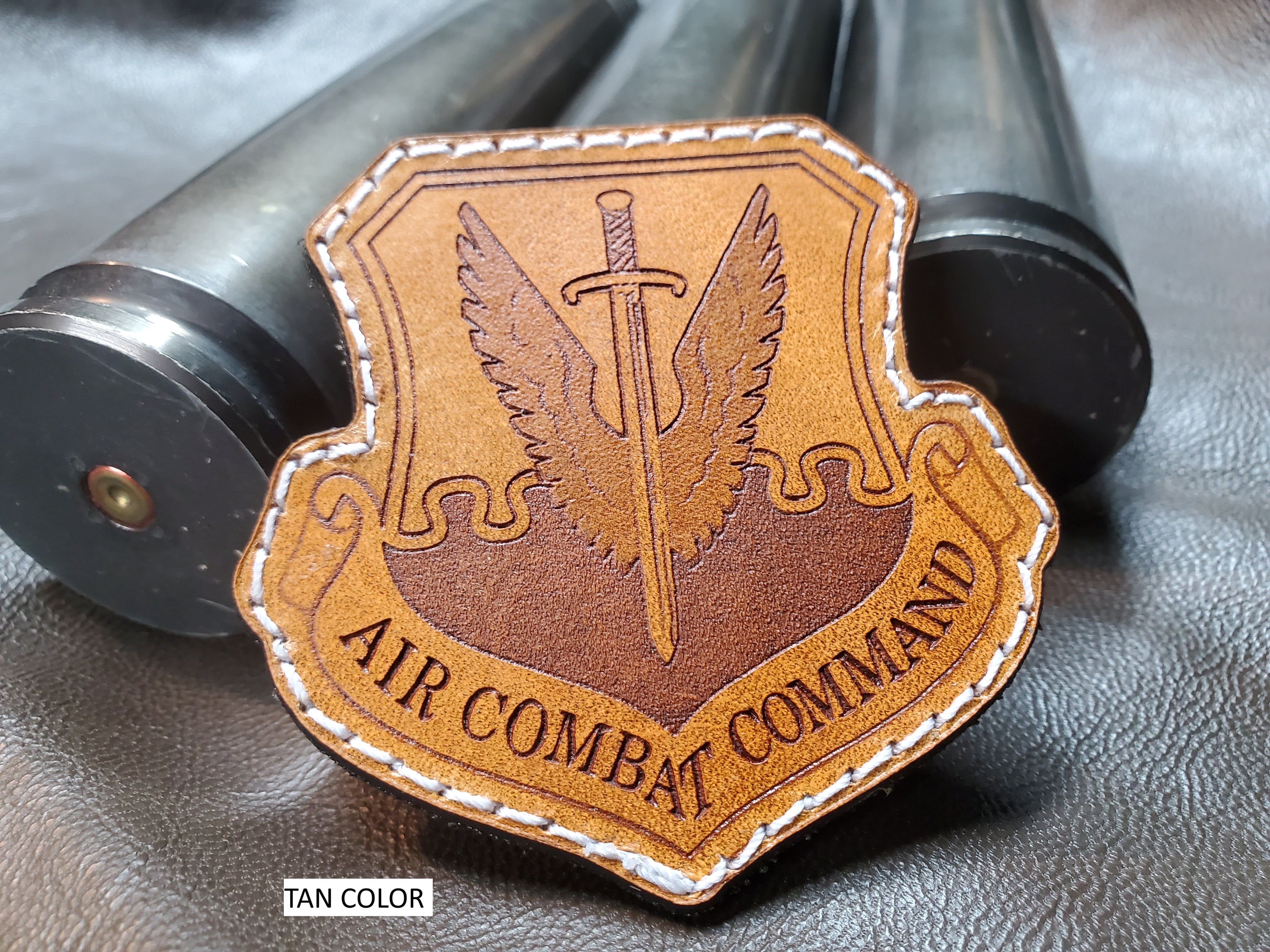 Air Combat Command - Handmade Leather Unit Patch