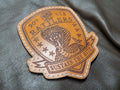 90th Aviation Support Battalion - Handmade Leather Unit Patch