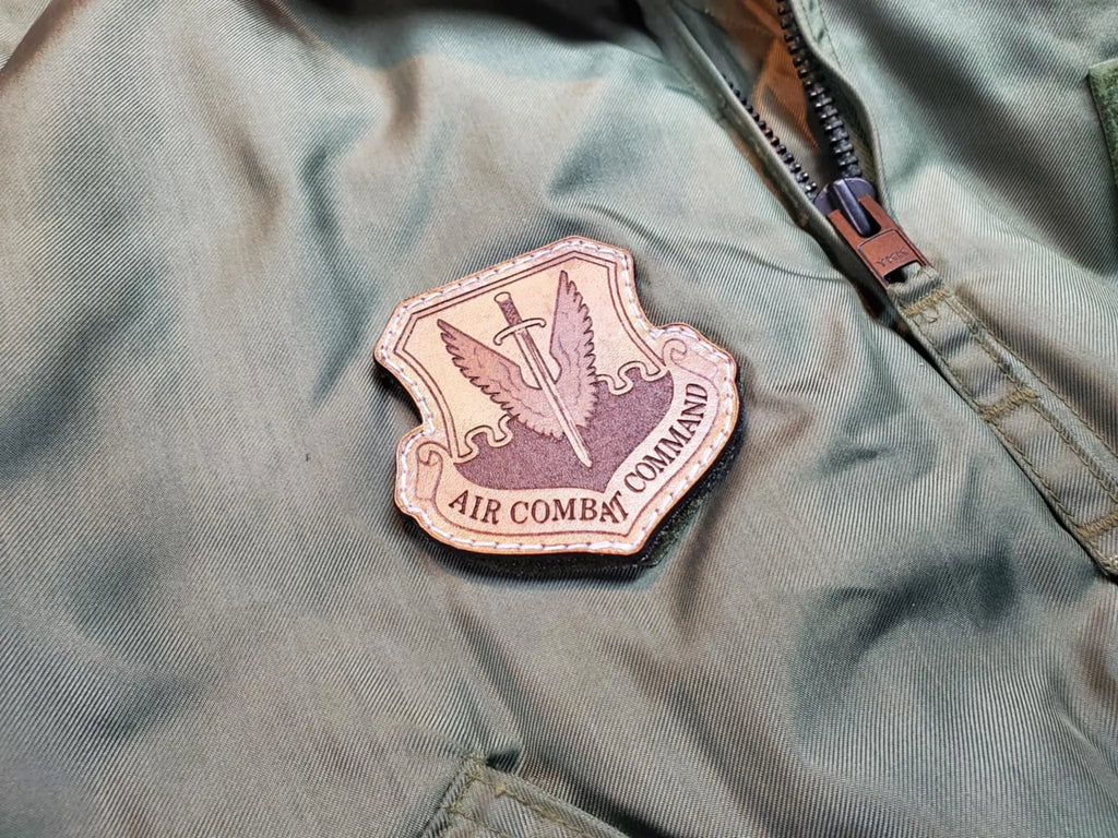 Air Combat Command - Handmade Leather Unit Patch